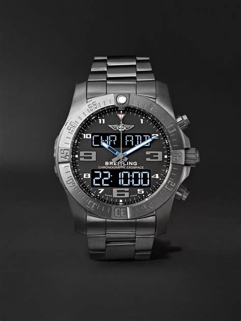 breitling exospace b55 black titanium|Breitling exospace b55 price.